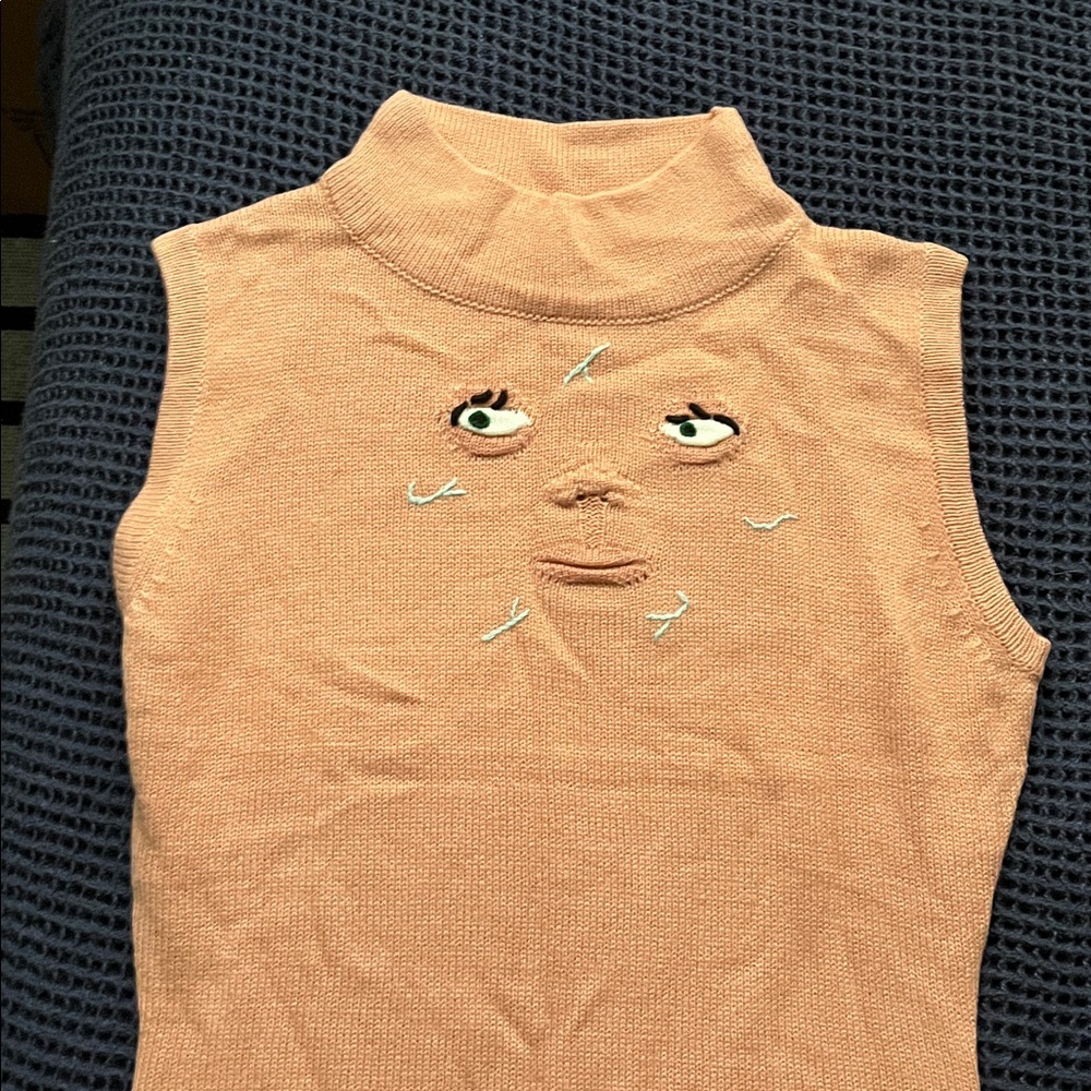 Fashion Brand Company Face Bodycon Dress - Picture 1 of 3